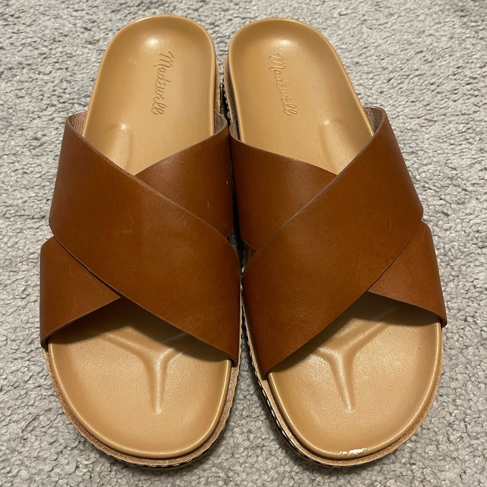 Madewell Lugsole Slide Sandal Size 9.5